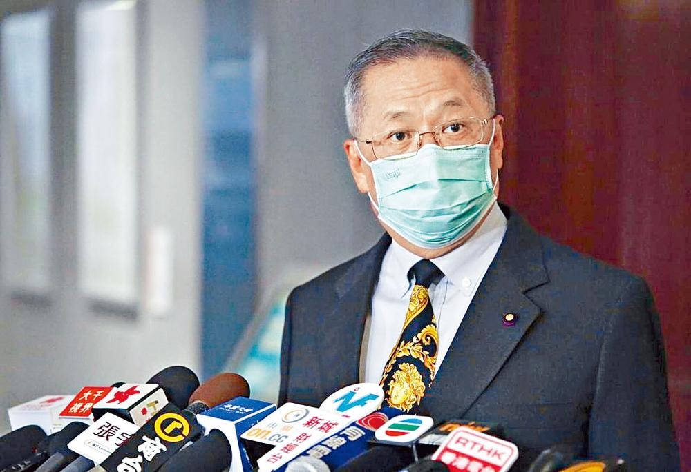 張宇人呼籲業主於四至六月減租最少一半。
