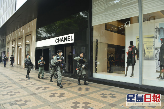 CHANEL稱受反修例運動和疫情影響，門市需縮減人手。 資料圖片