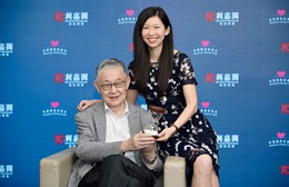 施永青(左)及施慧勤(右)中原集團主席及利嘉閣地產主席