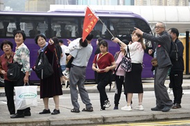 香港旅遊業僱員總會理事長林志挺指,現時全職導遊僅約四千人。